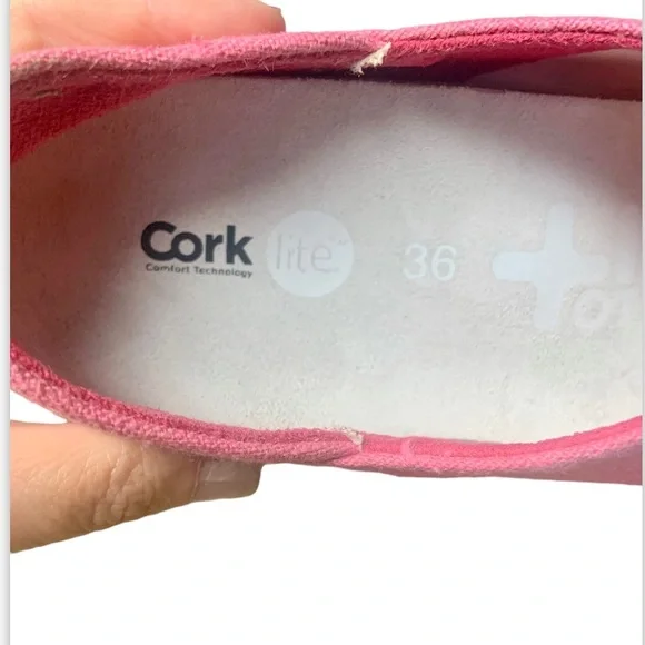 🔥NEW OTZ 300GMS UNISEX LINEN Shoes in Fuchsia (pink) NWT - Picture 9 of 16